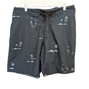 Billabong Board Shorts Men's 32 Recycler Sundays Swim Trunks Travel Beach Resort